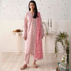 REPUBLIC WOMENSWEAR PAKISTANI LUXURY COUTURE AUTHENTIC DESIGNER DRESS 3 PIECE